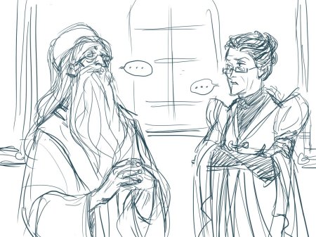 Минерва макгонагалл/альбус альбус дамблдор