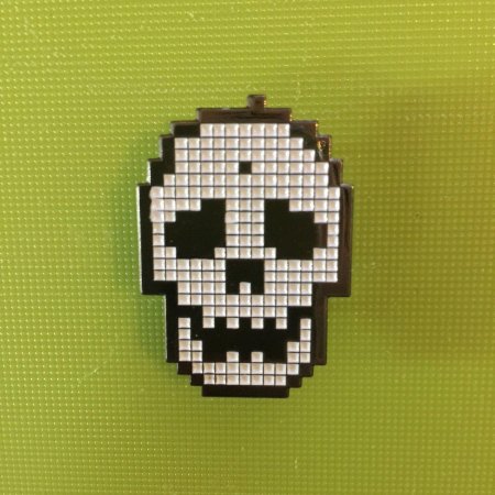 Череп пиксель