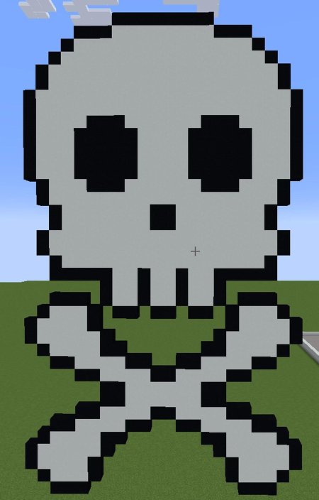 Пиксель арт майнкрафт