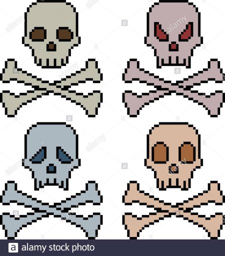 Черепок по клеточкам