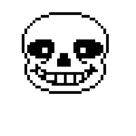 Санс спрайт голова