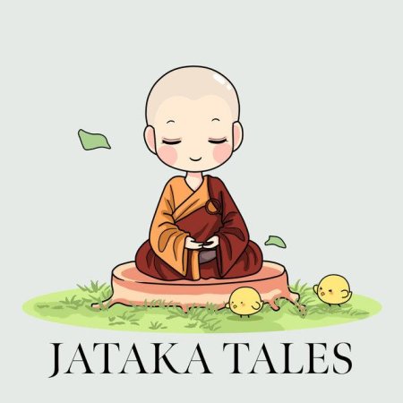 Маленький монах мультяшных