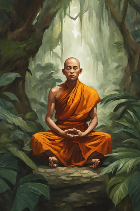 Буддистские монахи