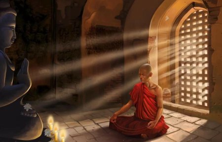 Будда живопись тхеравада