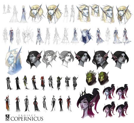 Варкрафт ночнорожденные