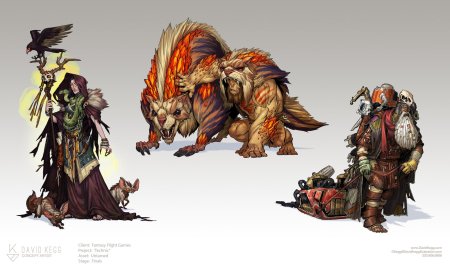 Друид концепт