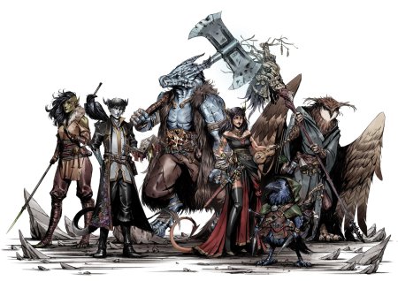 Группа приключенцев днд