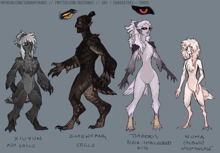 Персонажи монстры