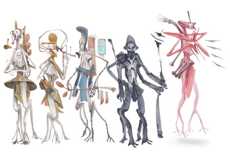 Концепт арт персонажа