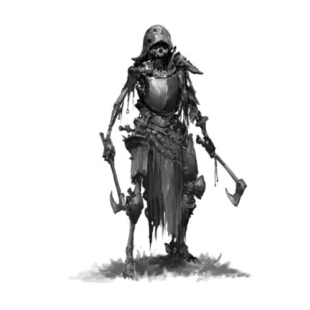 Днд скелет воин