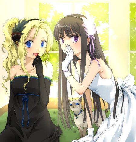 Аниме зеленоглазая старшая сестра