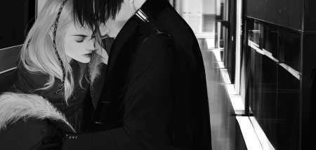 Арт парень и девушка