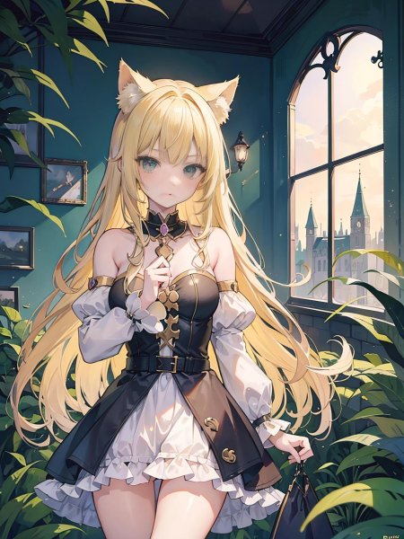 Девушка красивая аниме