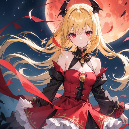 Девушка вампир