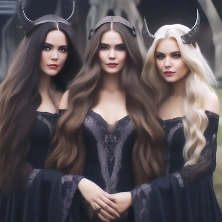 Три красивые ведьмы