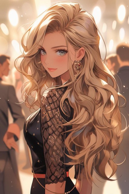 Девушка из аниме