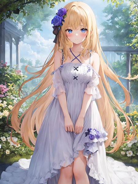 Аниме девушка милая