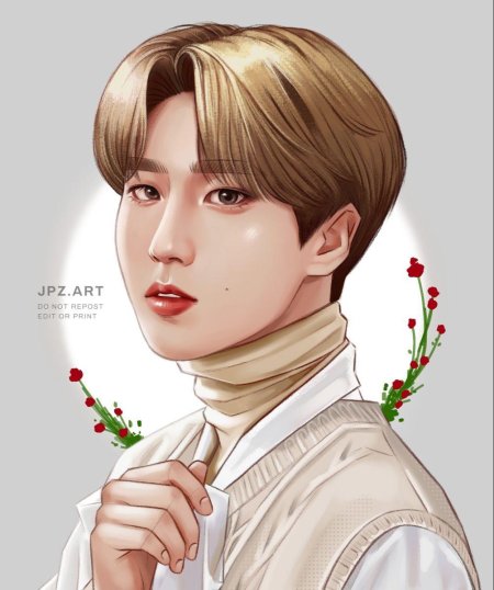 Хан джисон рисунок