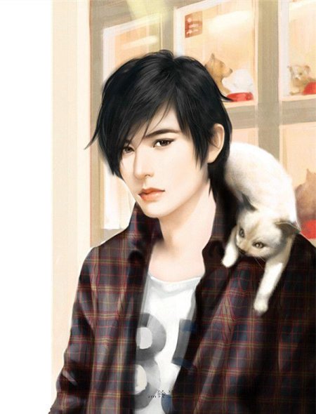 Арты азиатские парни