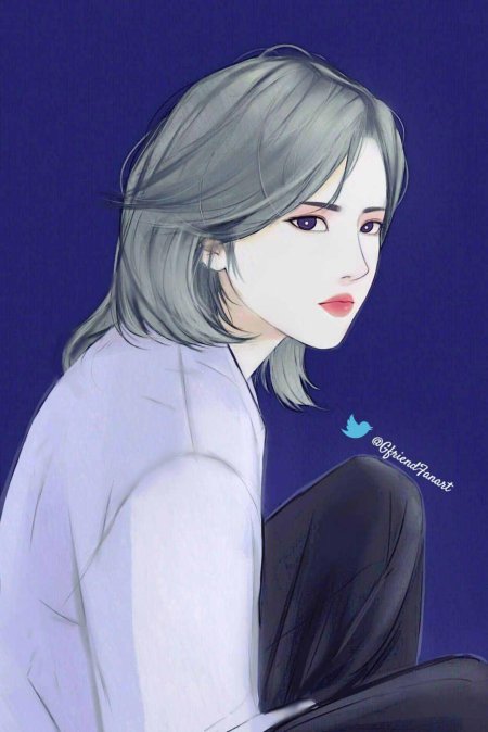 Рисунки девушек из аниме