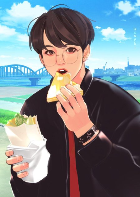 Чонгук аниме