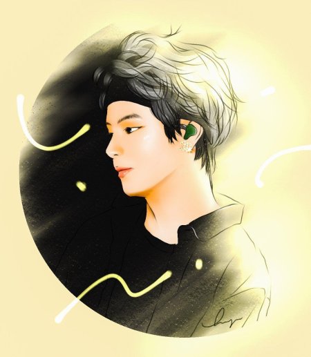 Тэхён бтс арт