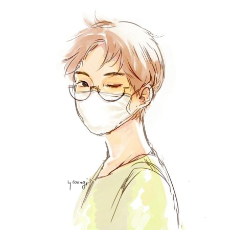 Тэхён из bts аниме