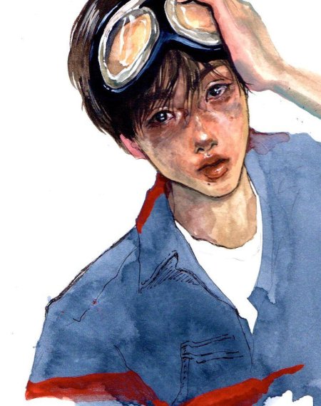 Акварельные портреты