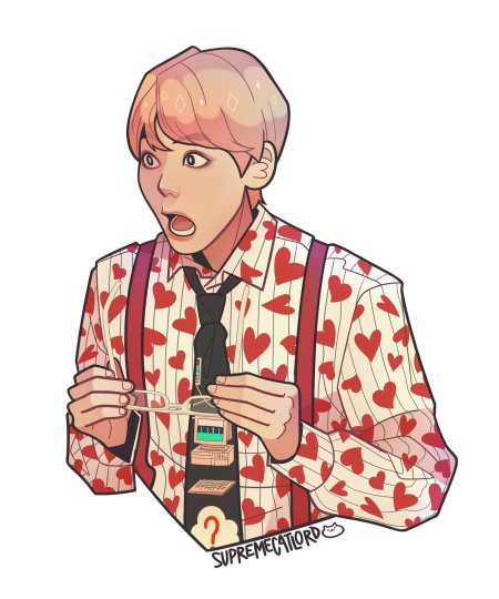 Арт бтс айдол