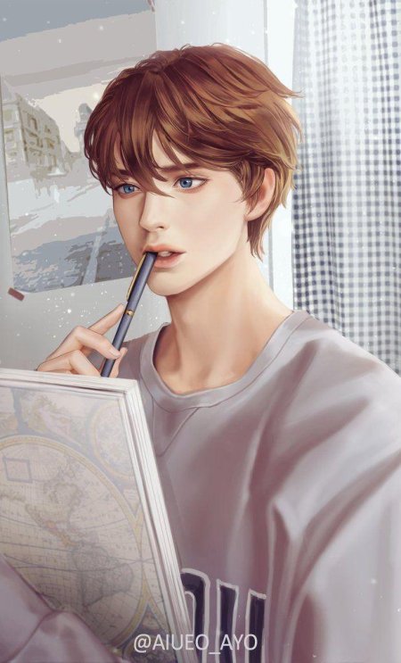 Аниме арт мальчик