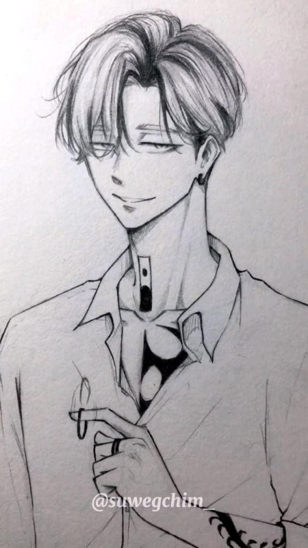 Милые рисунки аниме