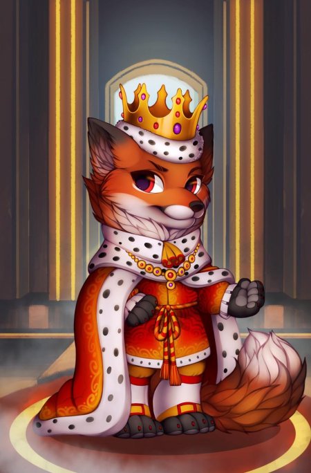 Лиса в короне