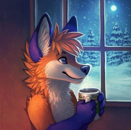 Фурри арт лис