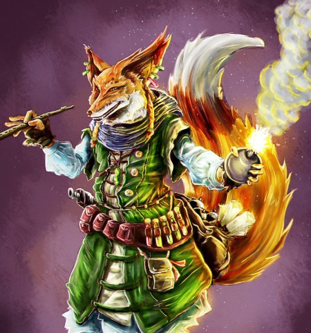 Лиса фэнтези