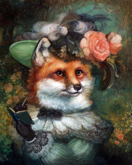 Сказочные животные. художница энни стегг джерард (annie stegg gerard).