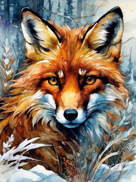 Картины по номерам животные