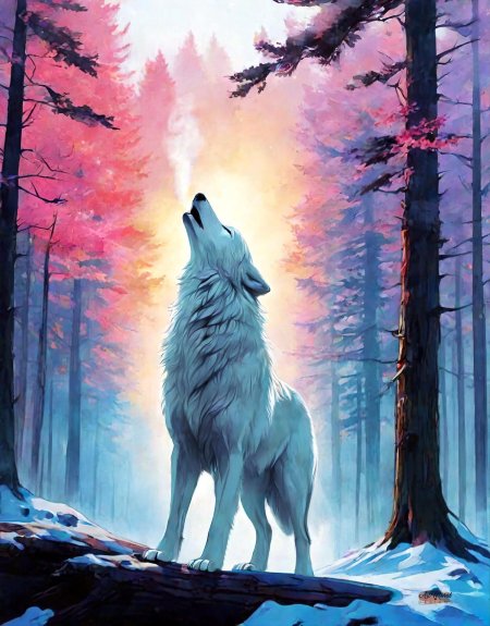 Фэнтези волк