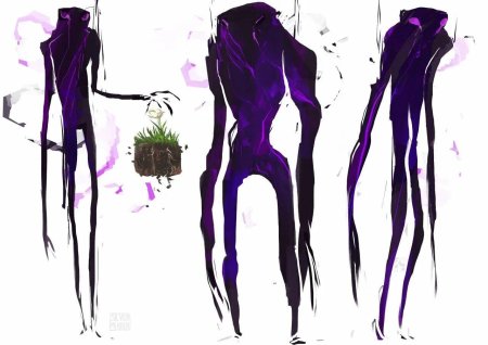 Эндермен арт