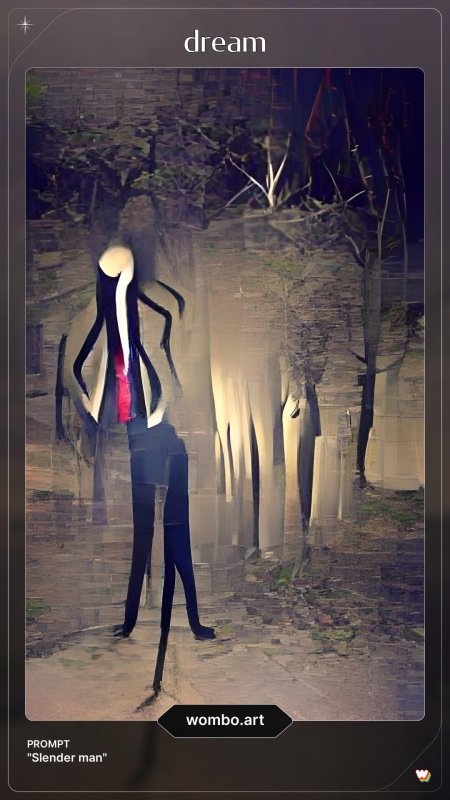 Слендермен крипипаста арт