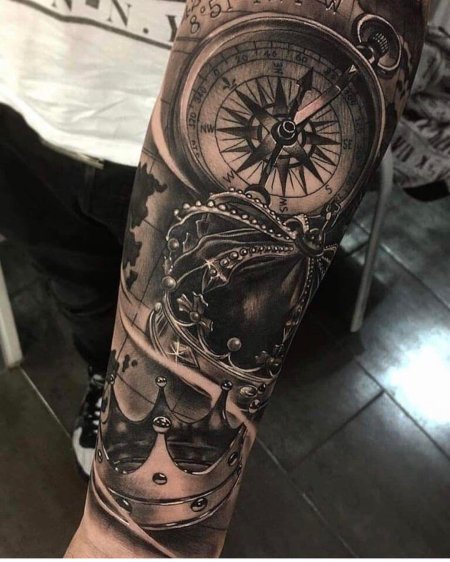 Мужские татуировки на предплечье