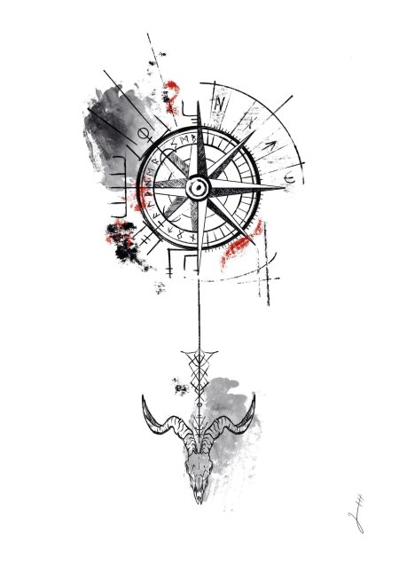 Татуировка эскиз