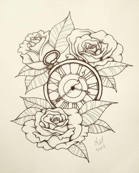 Эскиз татуировка