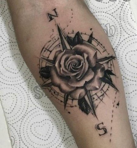 Роза тату