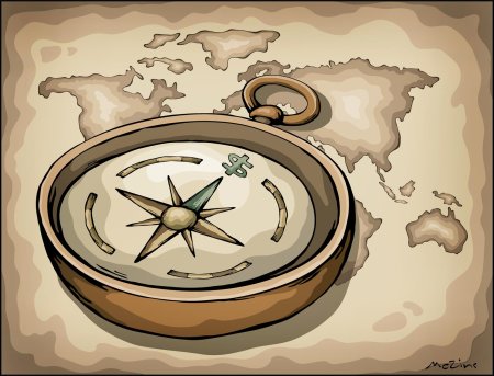 Компас рисунки