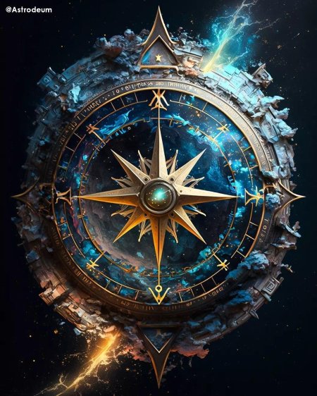 Роза ветров морская