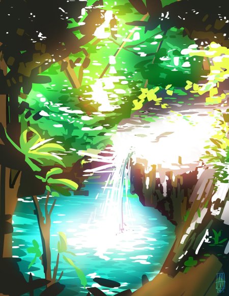 Фэнтези пейзаж