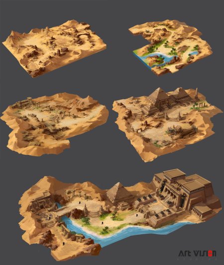 Карта фэнтези