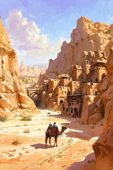 Фэнтези пустыня