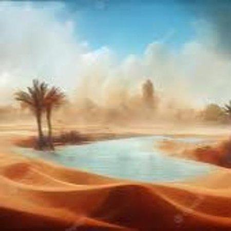 Оазис в пустыне