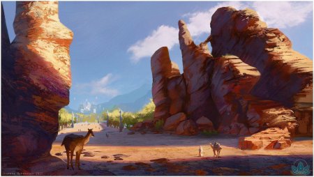 Концепт арт гранд каньон